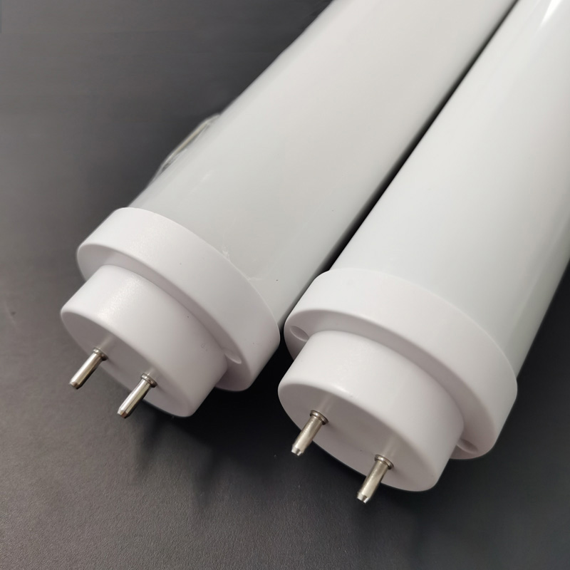 Proceso de producción de carcasas de tubos LED.