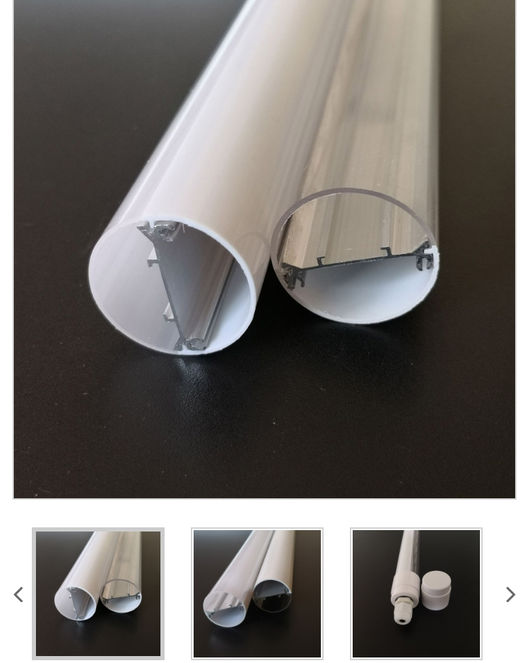 Alcicultor de tubo LED con calificación de retardante de llama de certificación V0 y EN45545-2