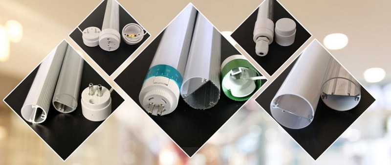 ¿Qué es una carcasa LED T8?