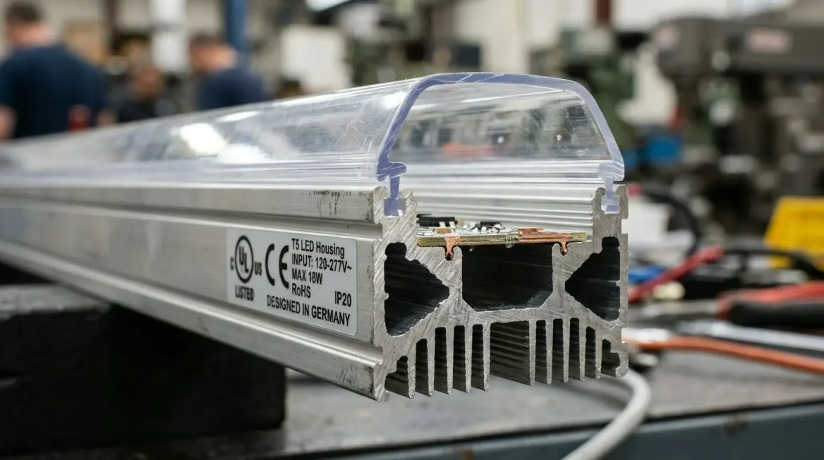 Principal fábrica de carcasas de tubos LED para el mercado de EE. UU.: preparada para el cumplimiento en 2026